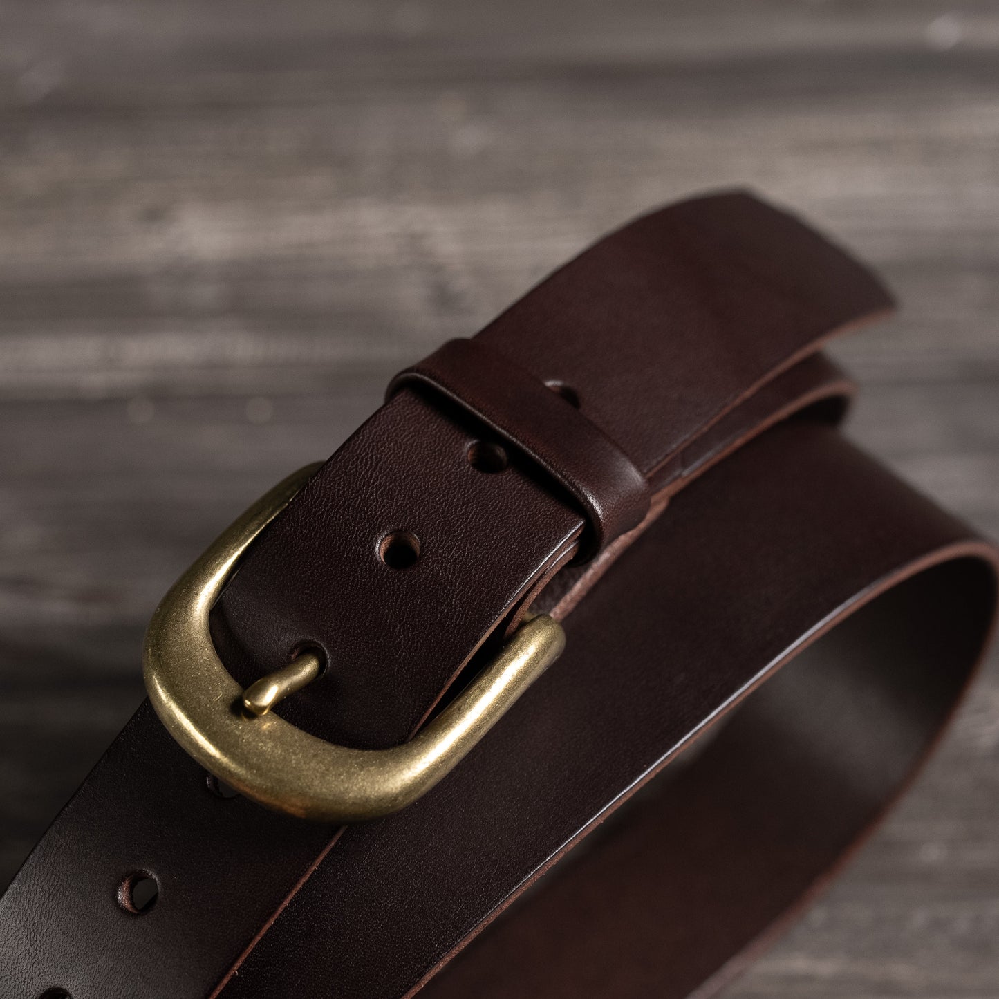 Leather belt 35mm width