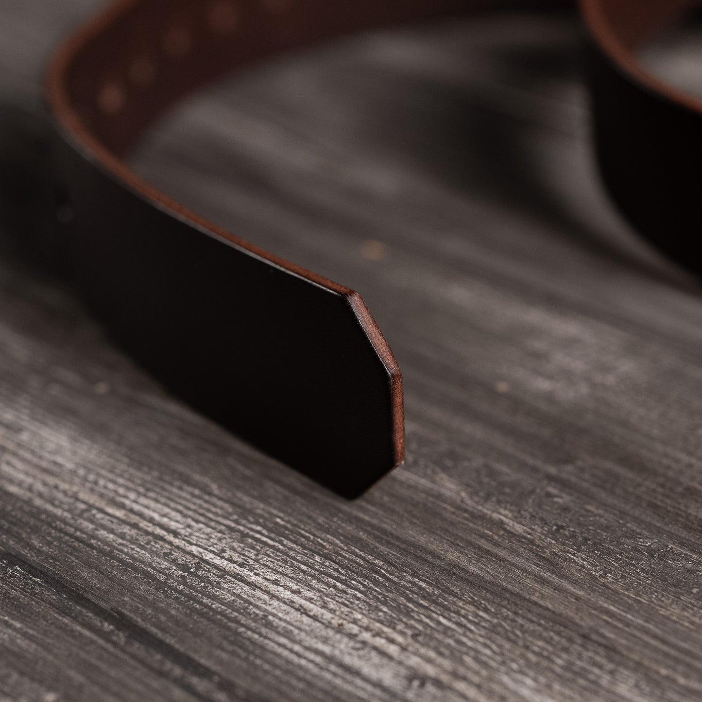Leather belt 35mm width
