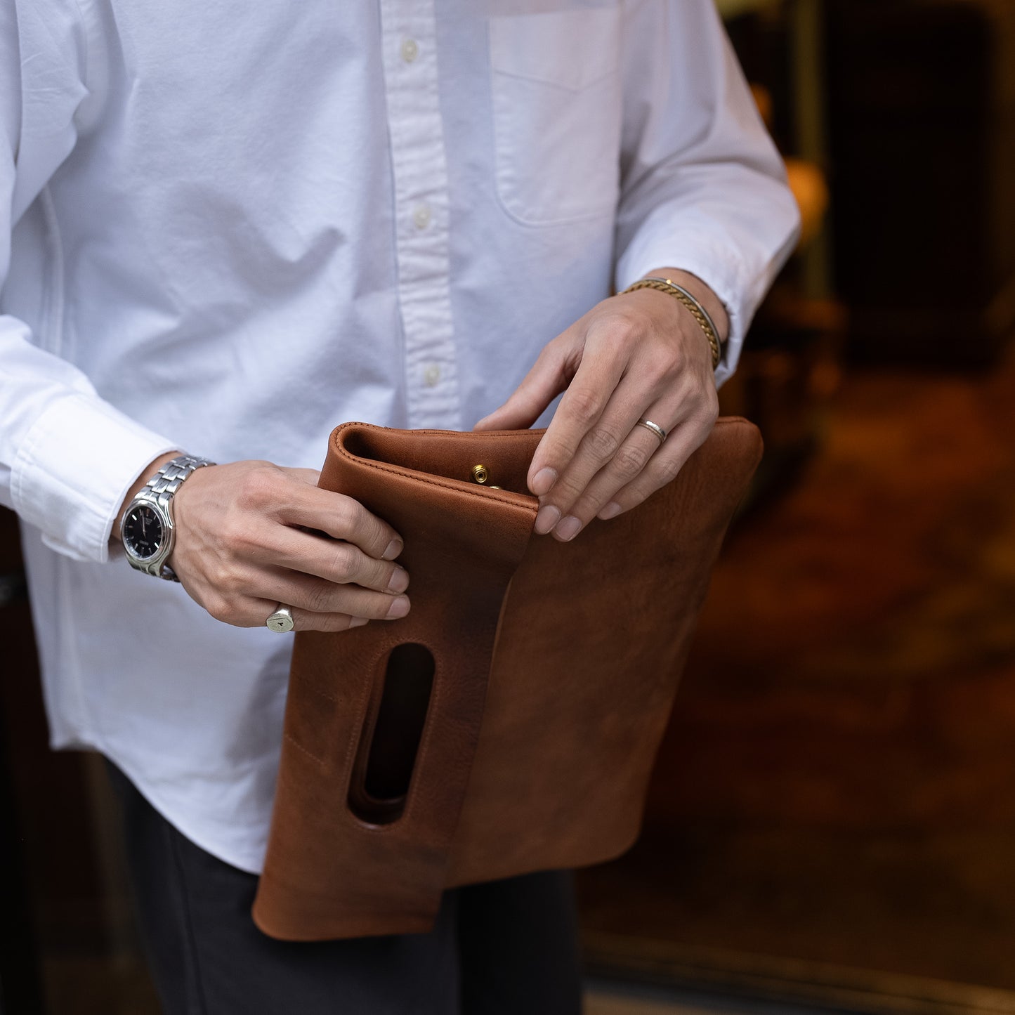 2way clutch bag