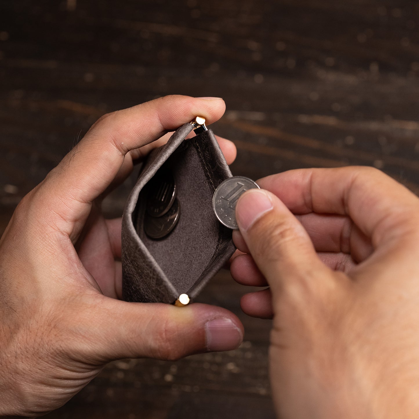 Spring Mouth Coin Case: 【Paisley】