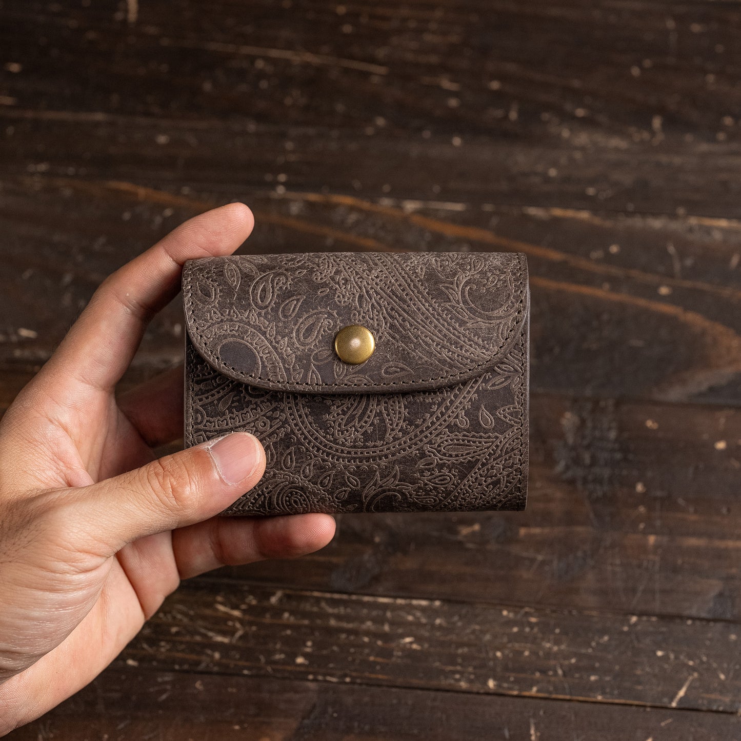 三つ折り財布:【Paisley】
