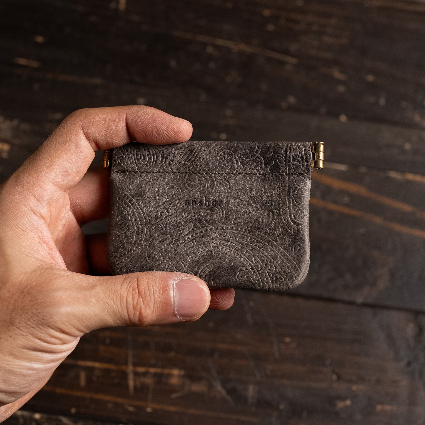 Spring Mouth Coin Case: 【Paisley】