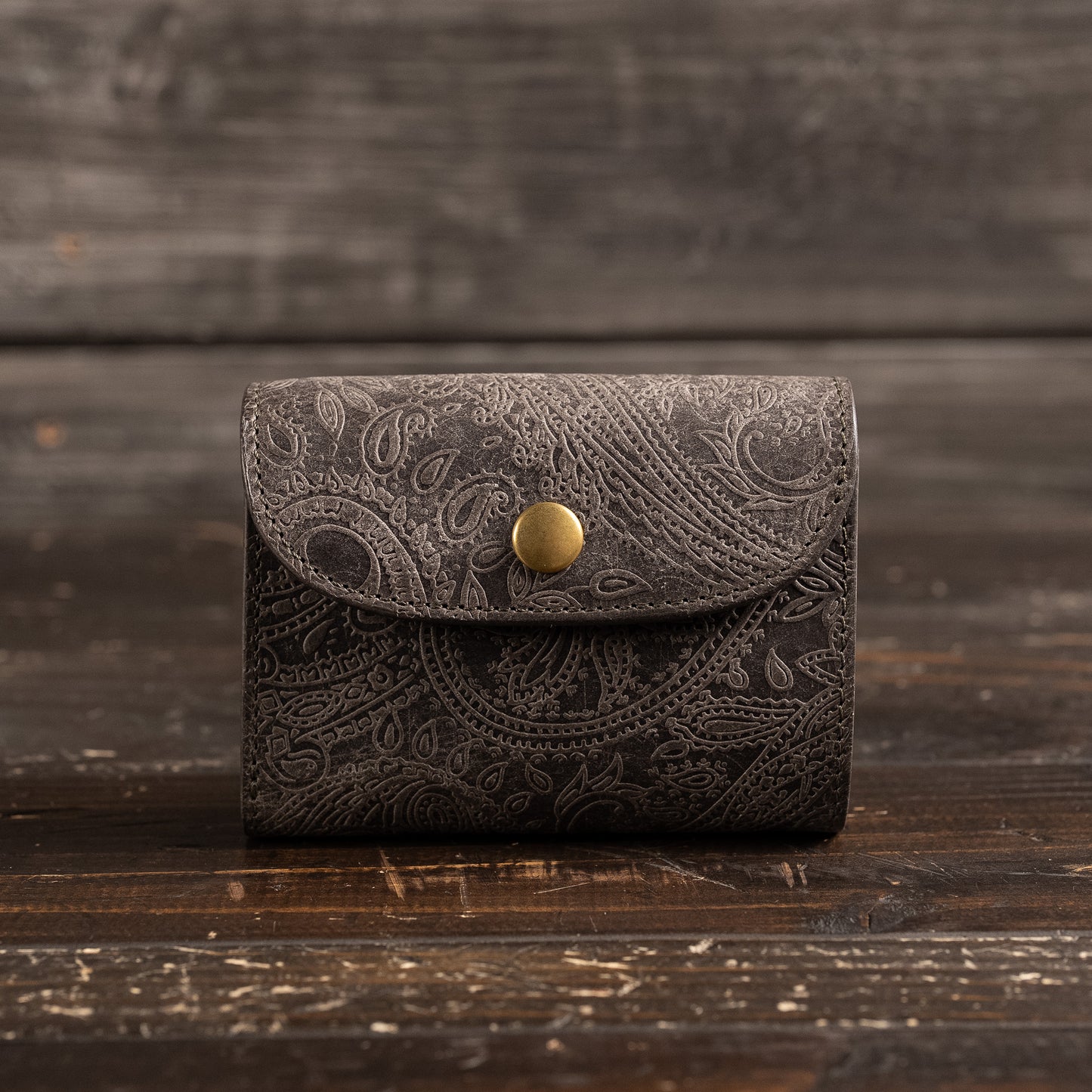 三つ折り財布:【Paisley】