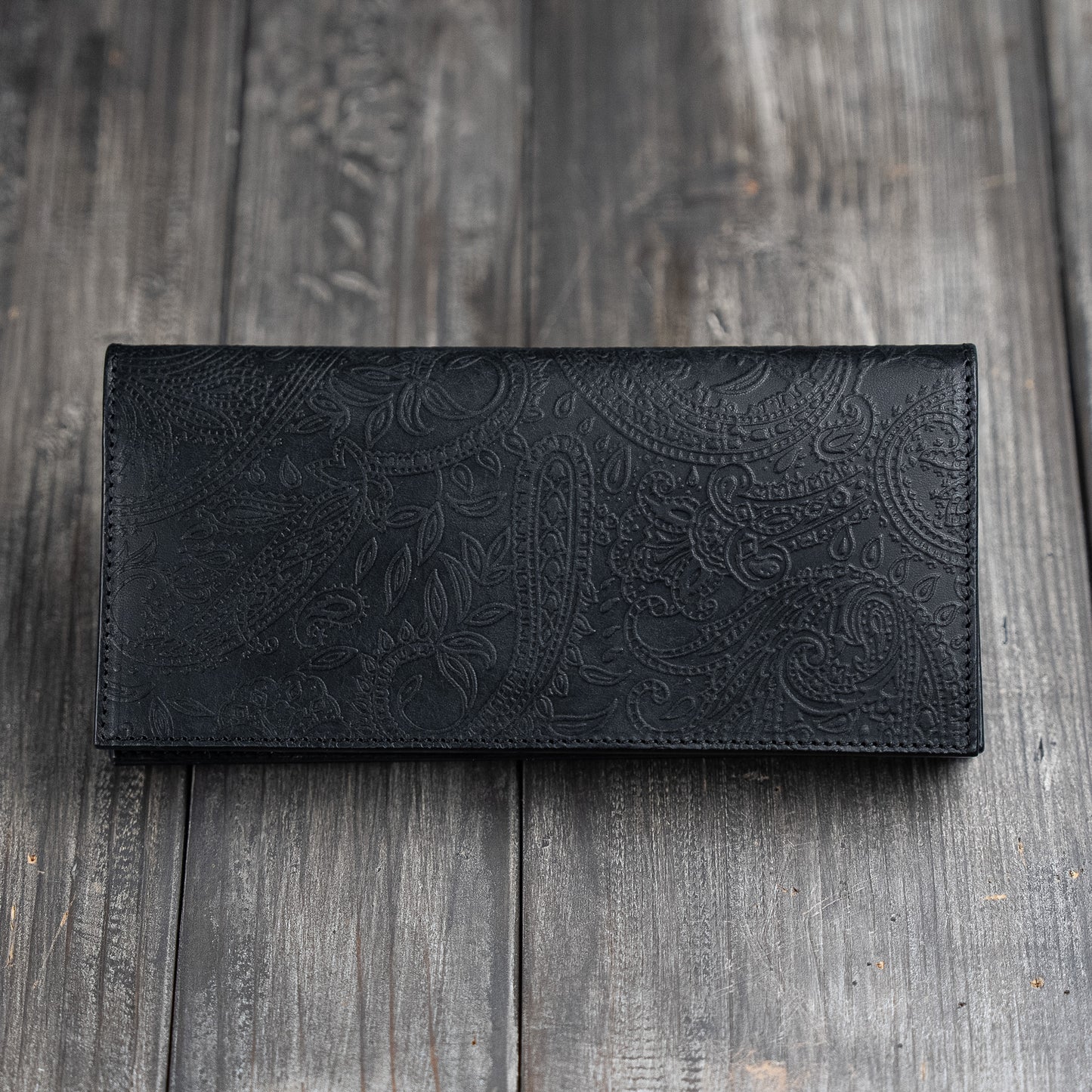 Billetera larga acordeón: 【Paisley】