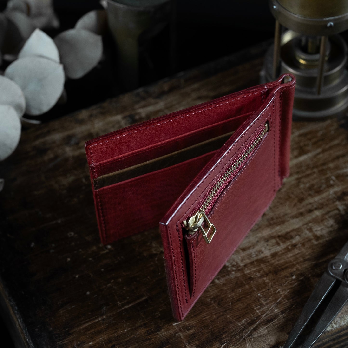 Pince à billets (avec porte-monnaie)