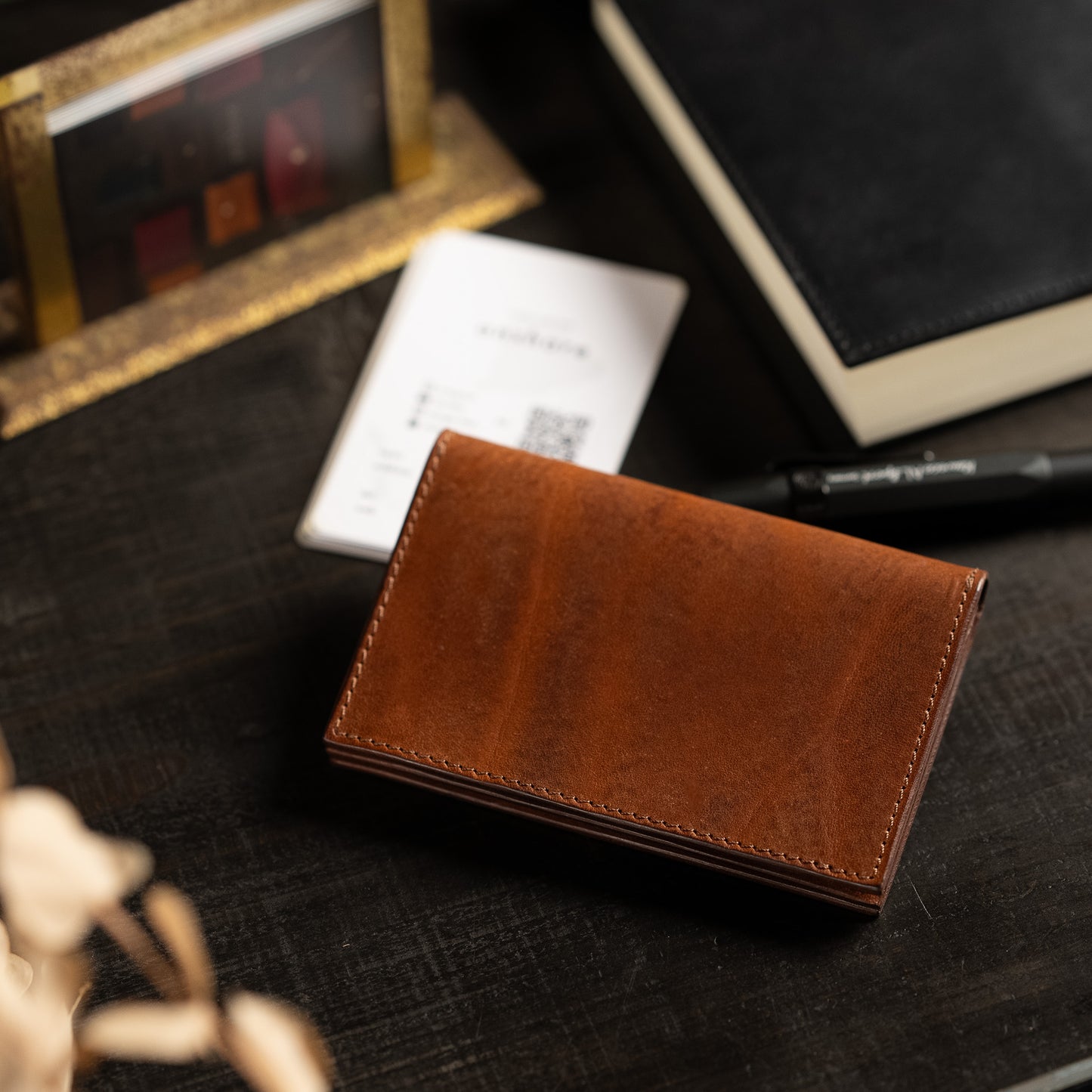 Javanese business card holder