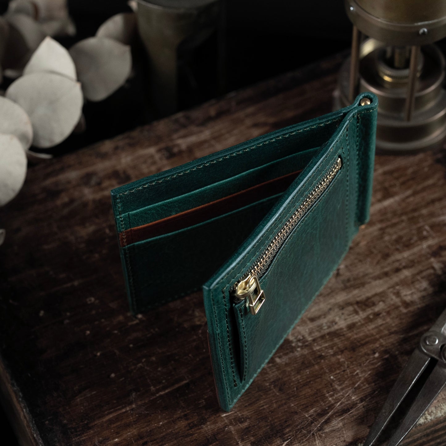 Pince à billets (avec porte-monnaie)