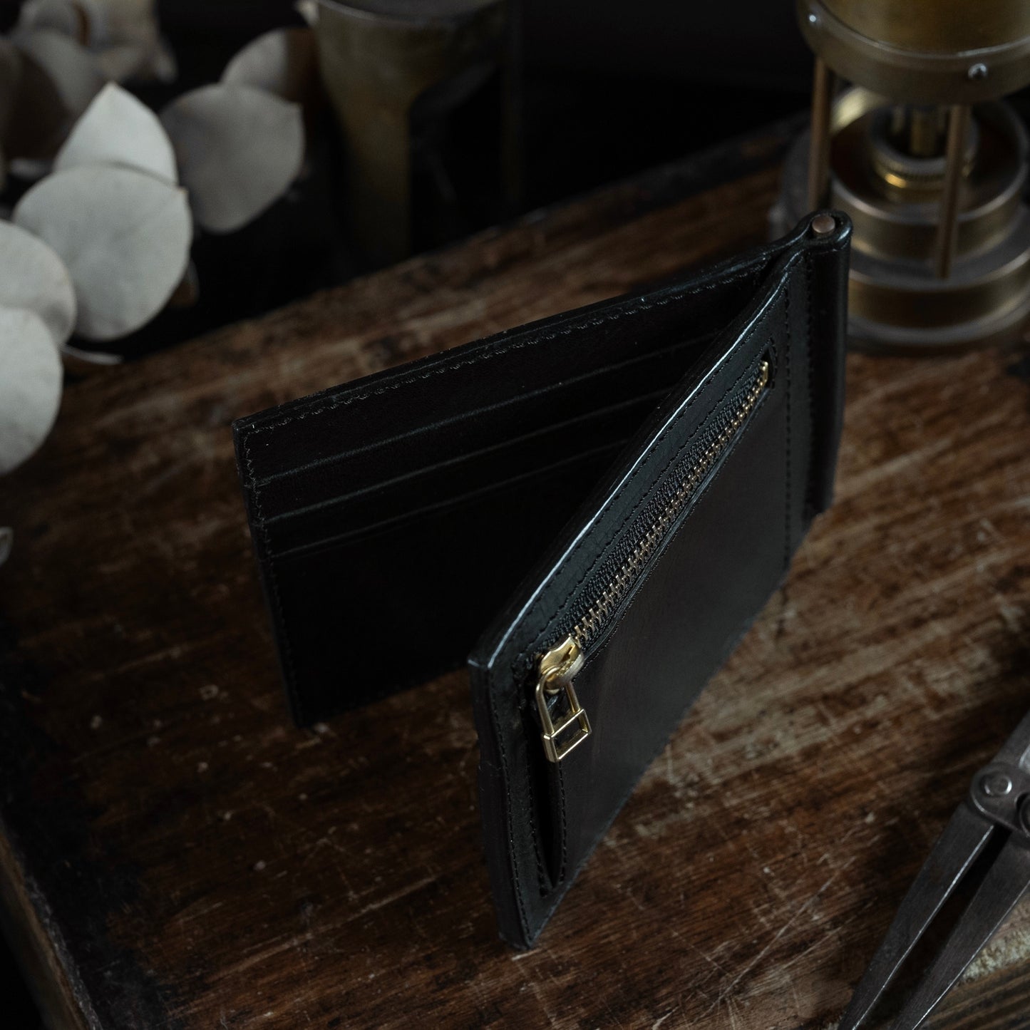 Pince à billets (avec porte-monnaie)
