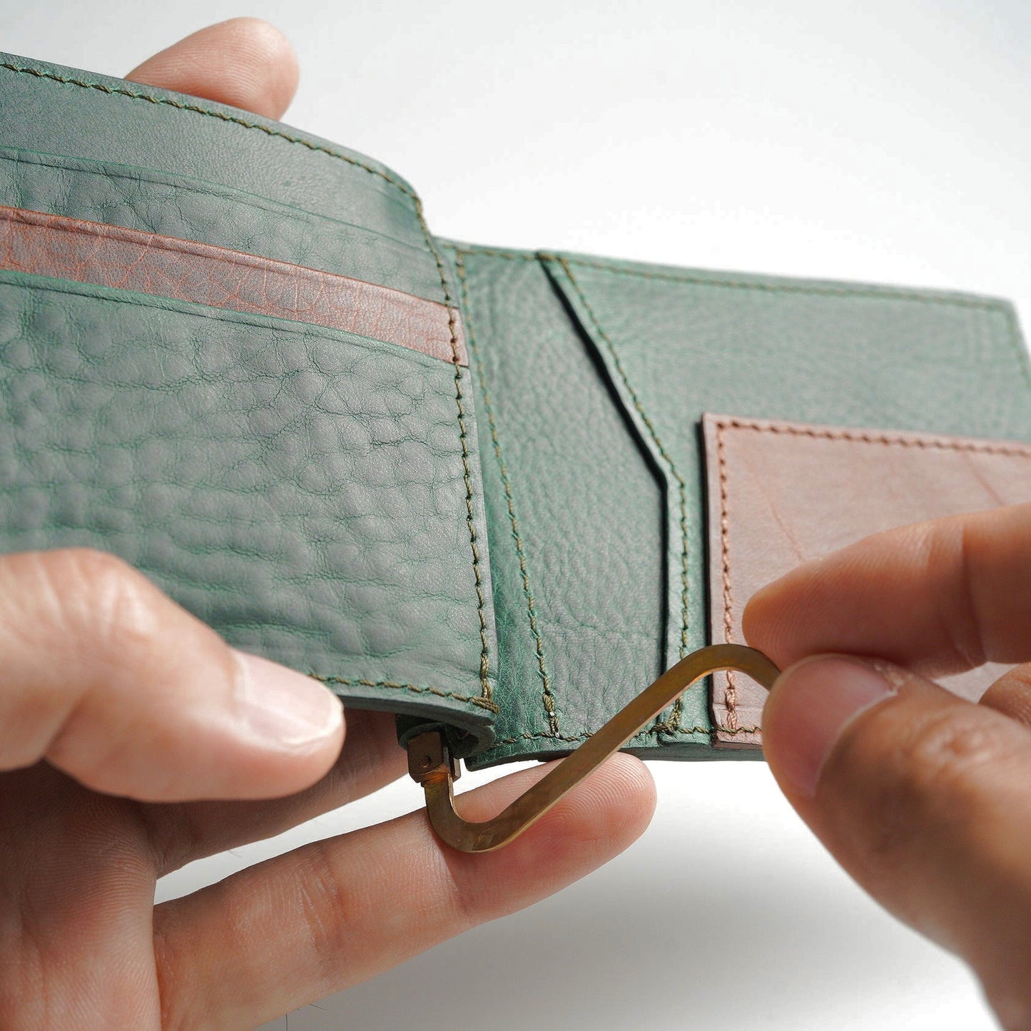 Pince à billets (avec porte-monnaie)