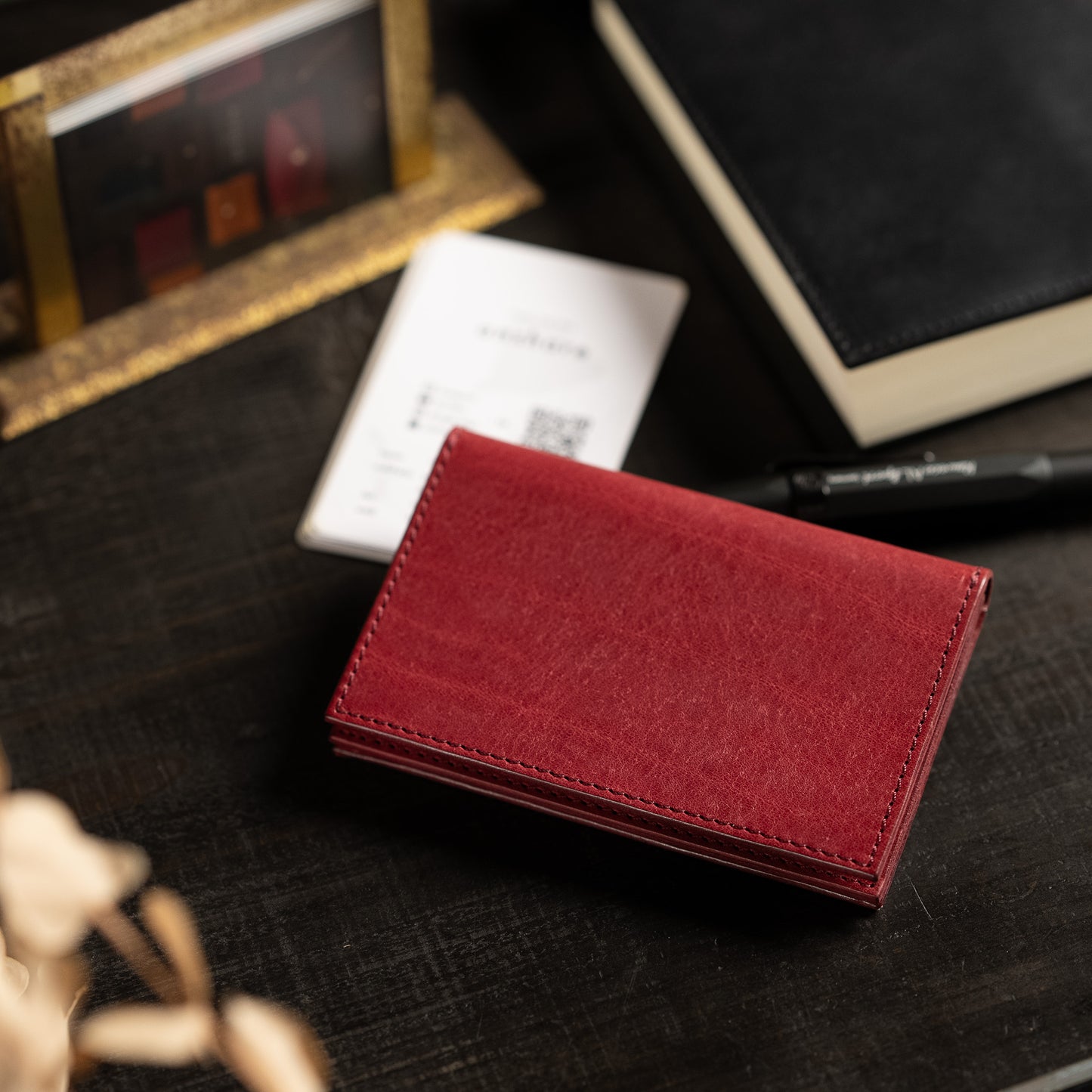 Javanese business card holder