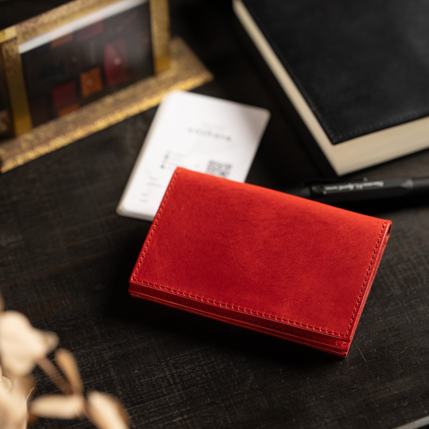 Javanese business card holder