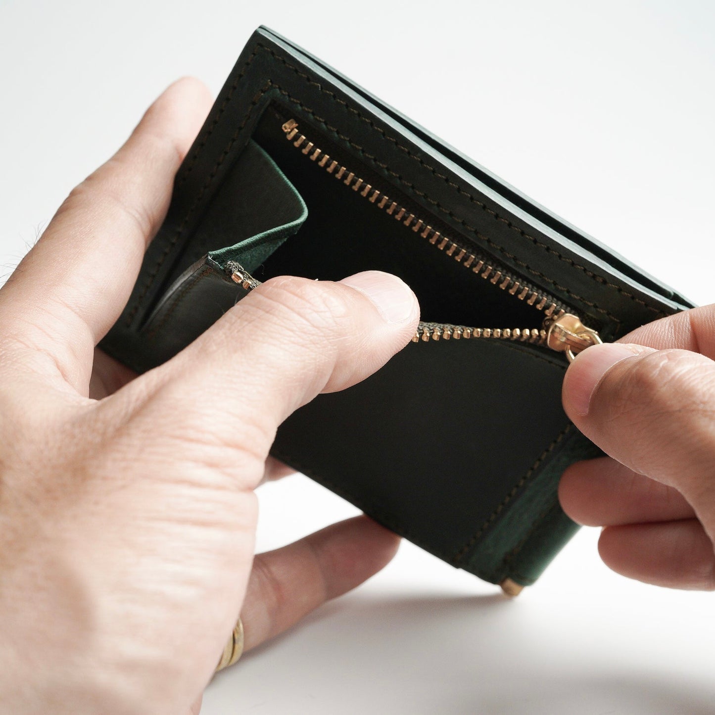 Pince à billets (avec porte-monnaie)