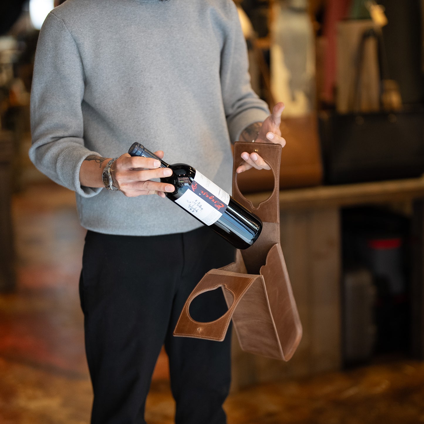 Wine bag -wine bag-