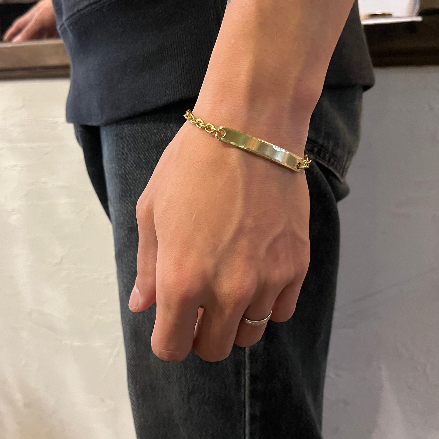 Brass Bracelet -kashi-
