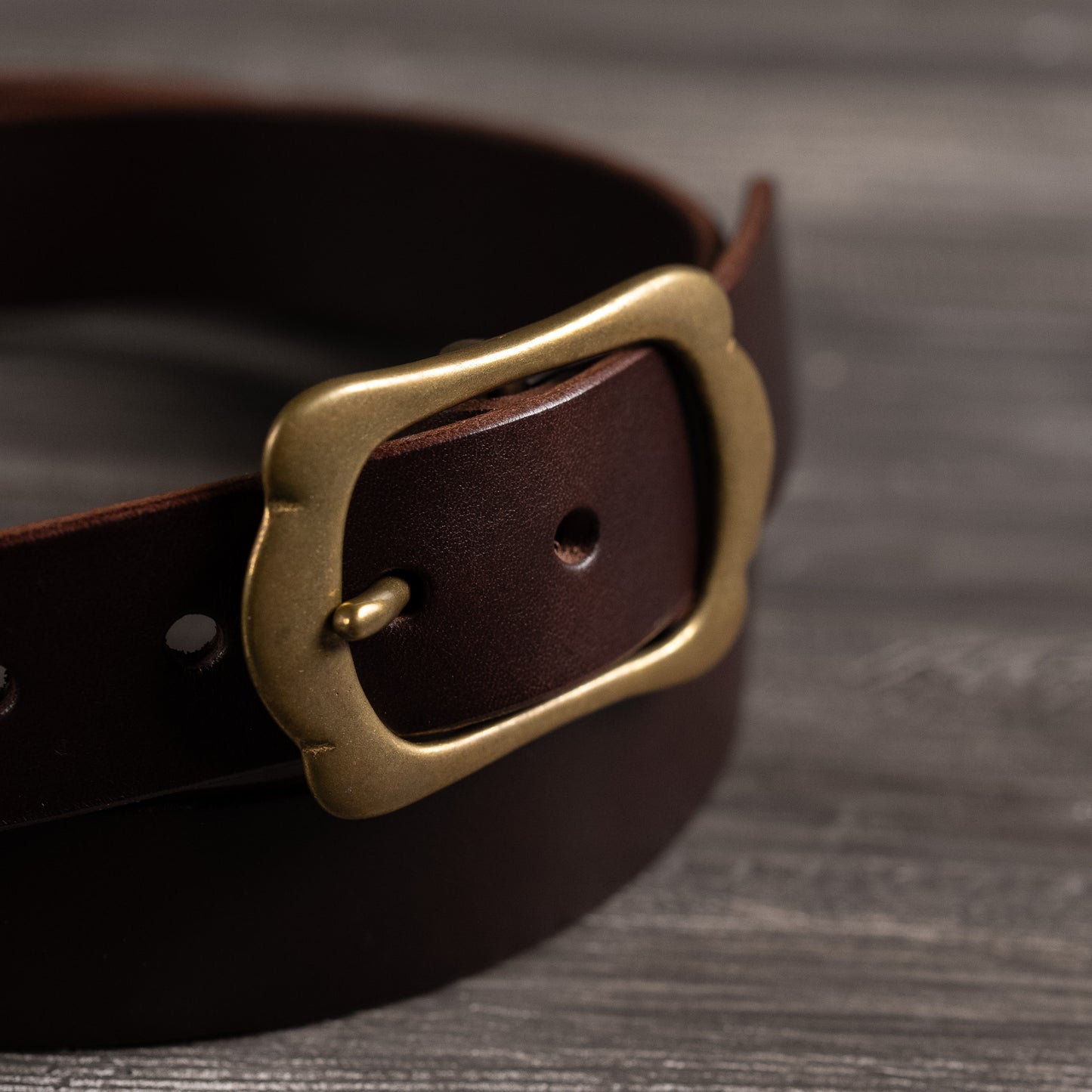 Leather belt 30mm width