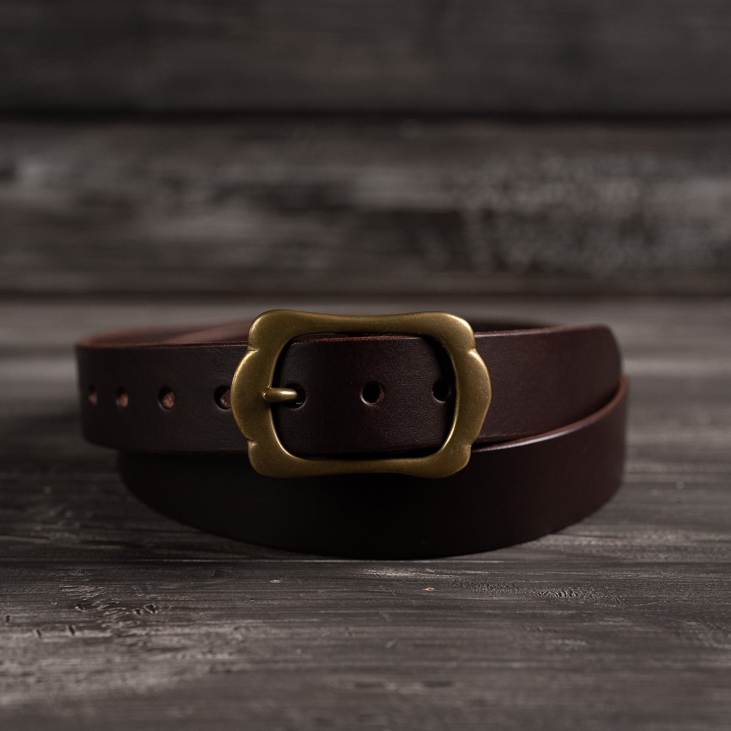 Leather belt 30mm width