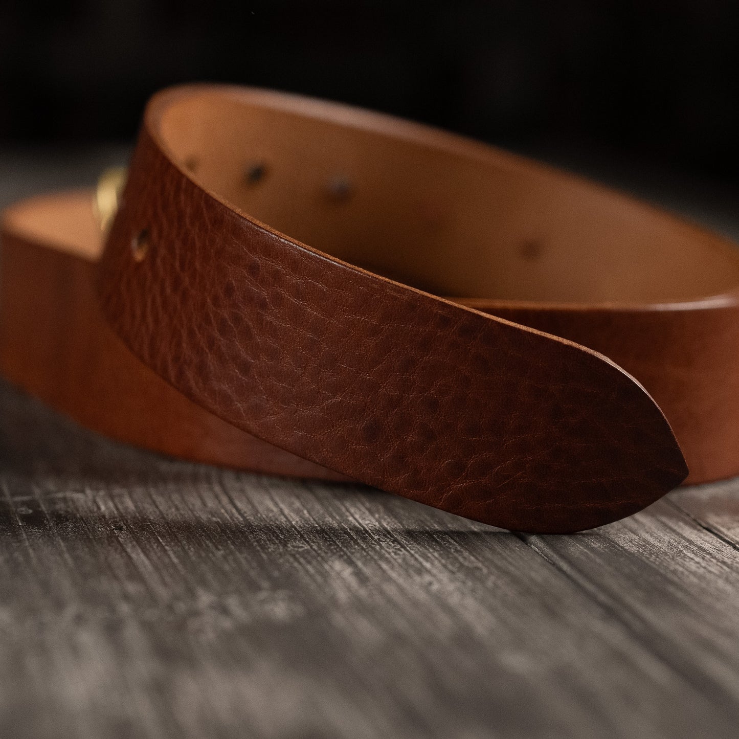 Leather belt 30mm width