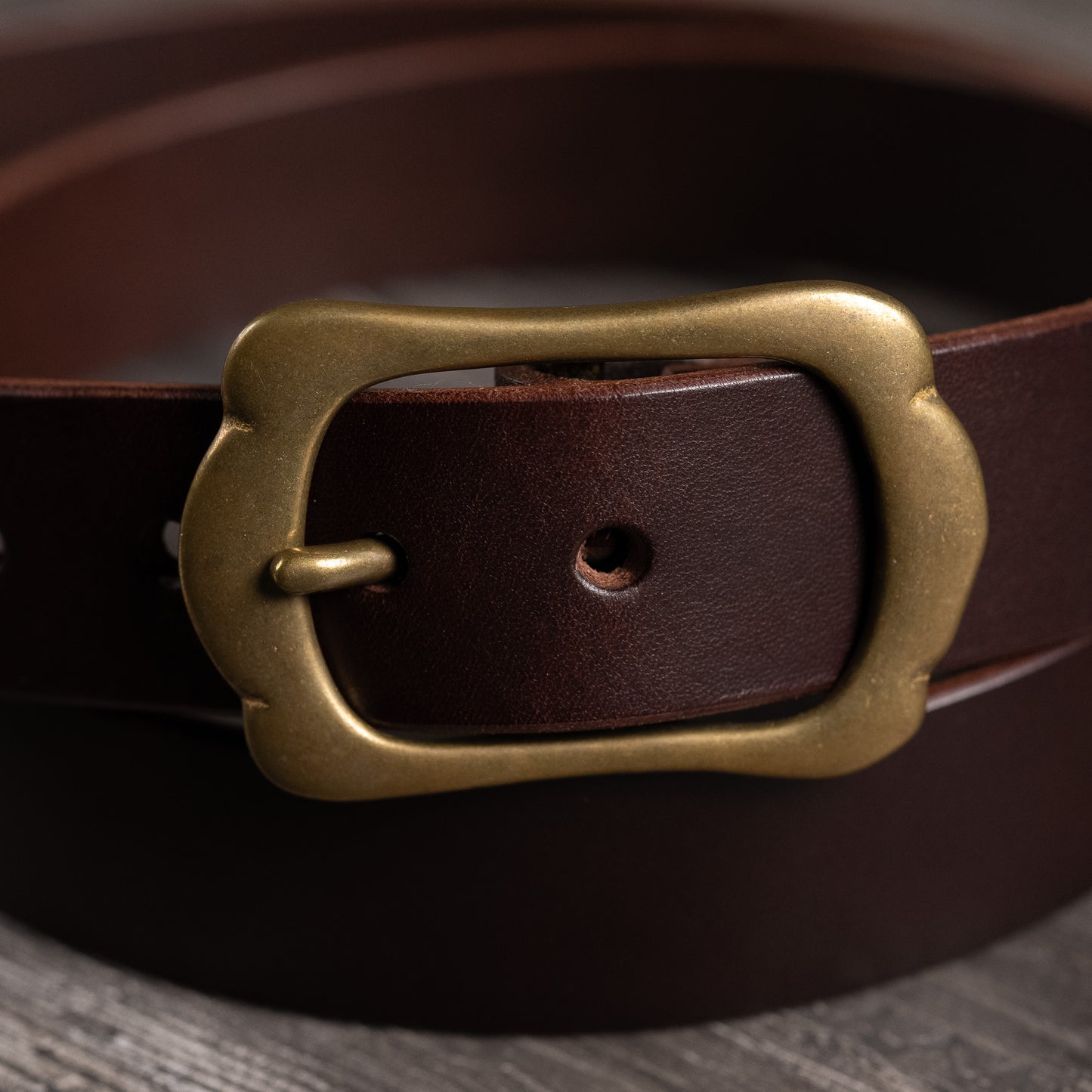 Leather belt 30mm width