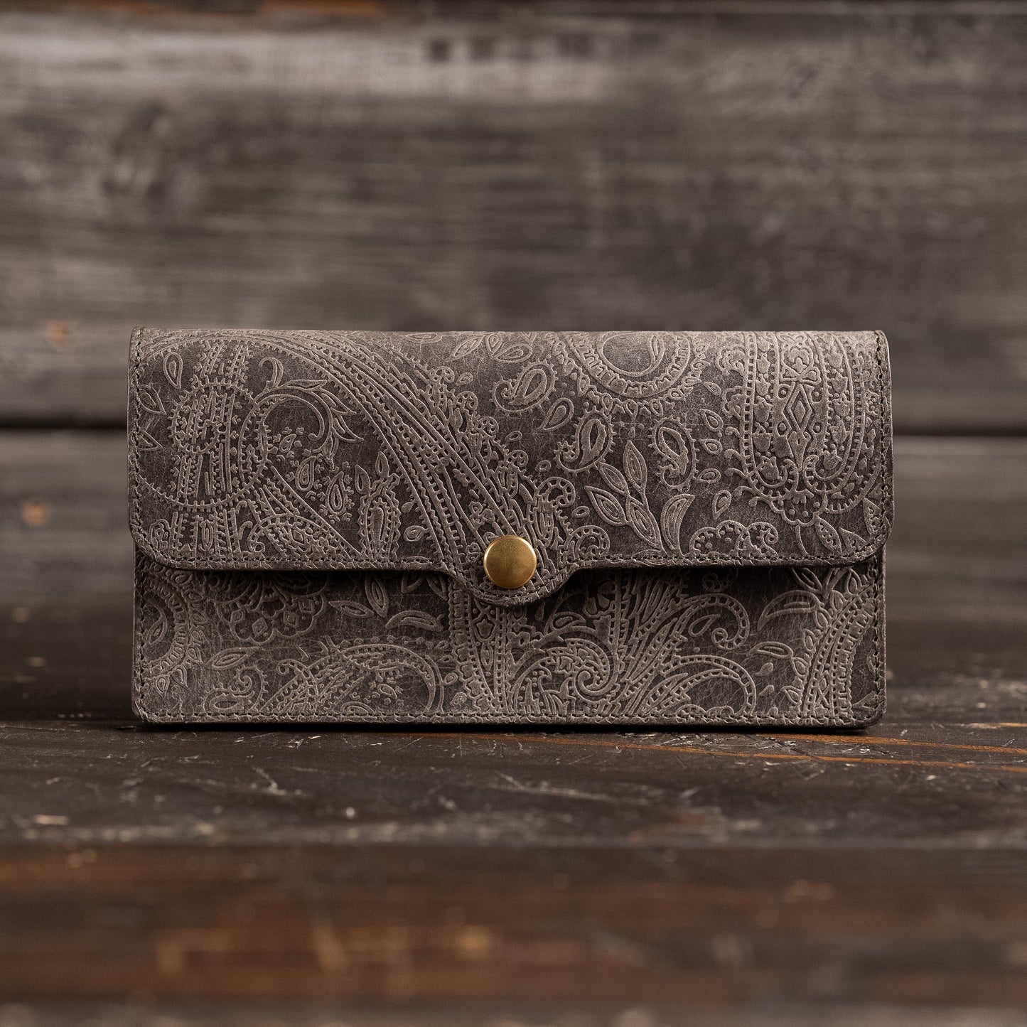 ジャバラロングウォレット：【Paisley】