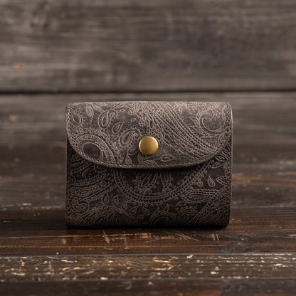 三つ折り財布：【Paisley】