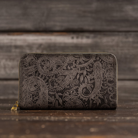 ラウンドジップ：【Paisley】