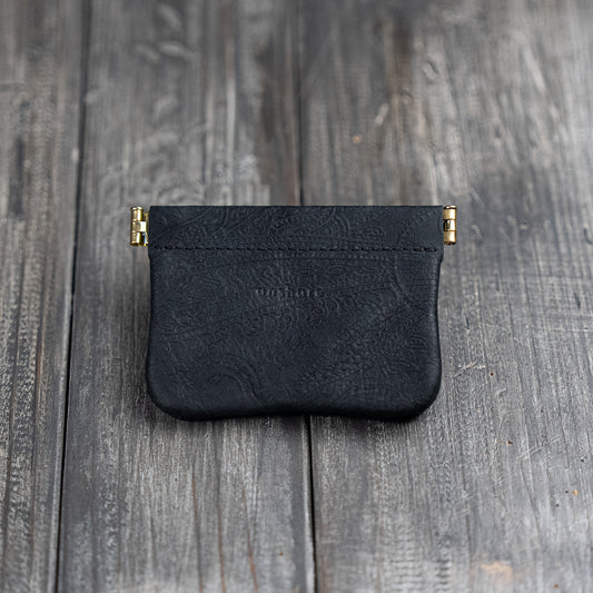 Spring Mouth Coin Case: 【Paisley】