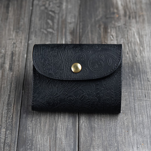 Portafoglio a tre pieghe: 【Paisley】