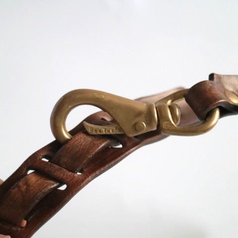 Hand-dyed hook belt
