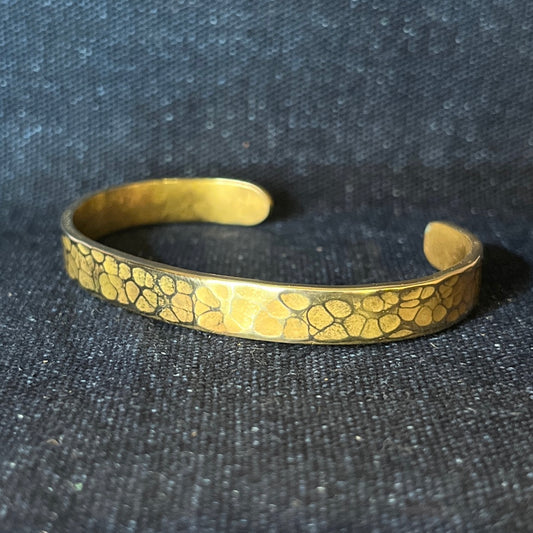 Brass Bangle -kunugi-